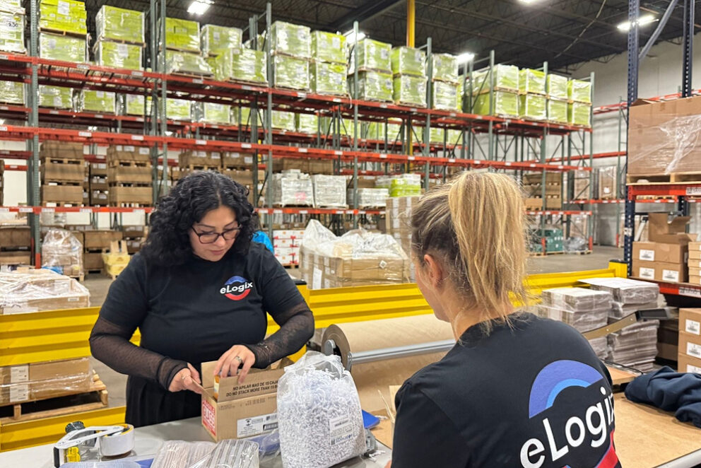 eLogix Warehouse boxing - women
