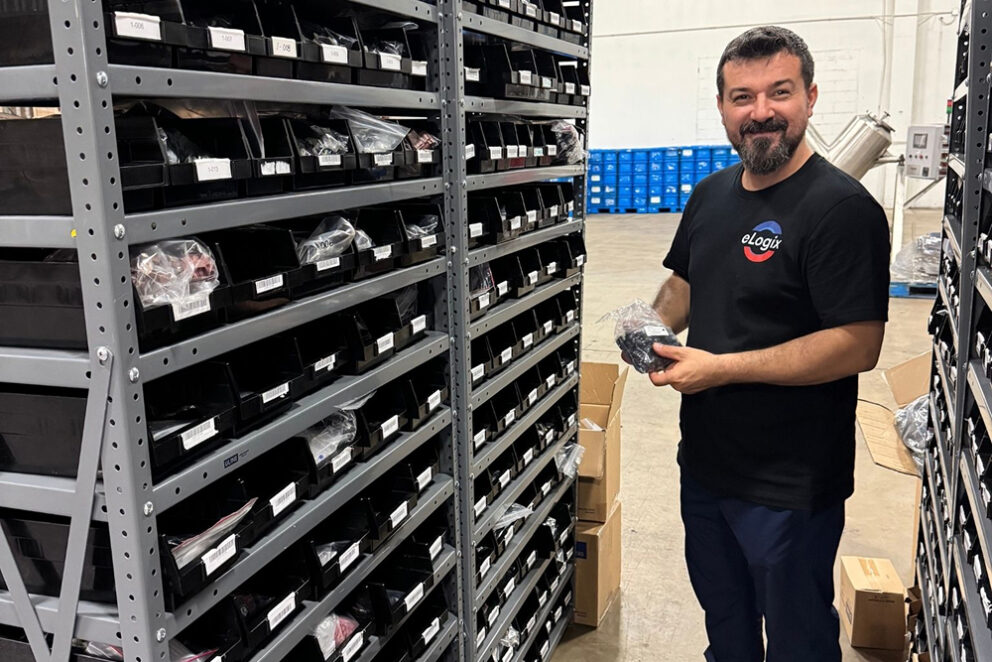 eLogix warehouse sorting for an item