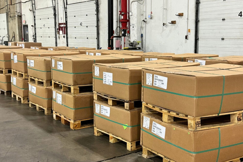 eLogix Warehouse sorting station