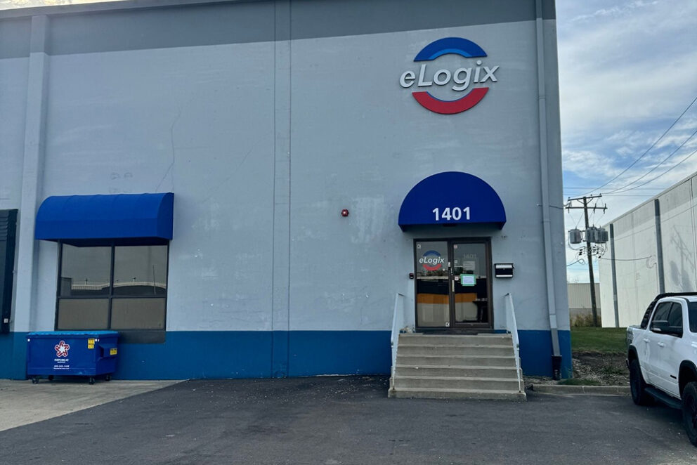 eLogix warehouse front view